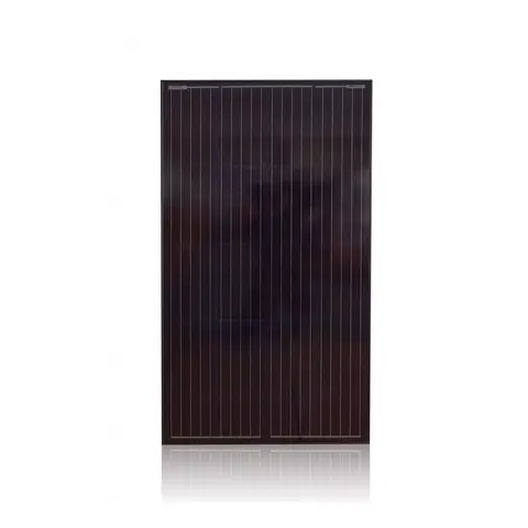 SKANBATT  Solcellepanel Mono 130W Sort 885x765x30mm - sort - rammepanel