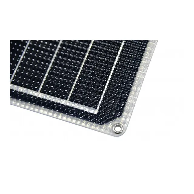 SKANBATT Fleksibelt Solcellepanel 130W Marine - Half Cut - 1040x680x4mm 
