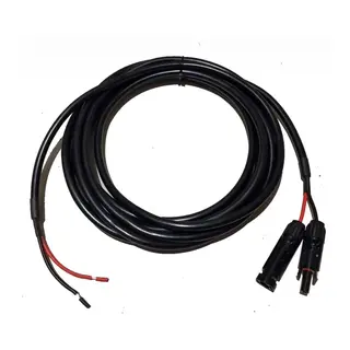 PV Kabel 2x4mm2 - 6m - MC4 kontakt Fra solcellepanel til regulator