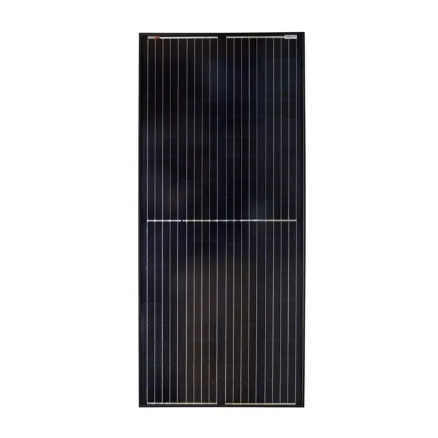 SKANBATT 'Half Cut' Solcellepanel 200W All black  Perc Mono - 1525x680x35mm 