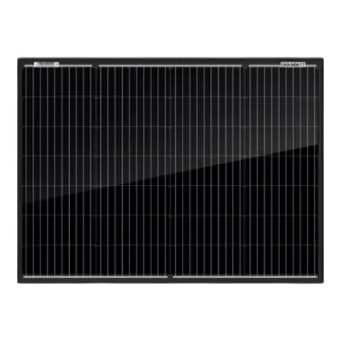 SKANBATT Solcellepanel Mono 80W Sort -765x570x30mm- rammepanel