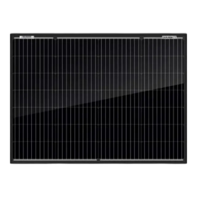 SKANBATT Solcellepanel Mono 80W Sort -765x570x30mm- rammepanel 