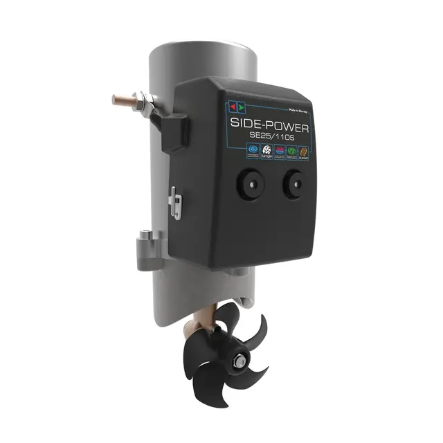 SLEIPNER SE25 Baugpropell  Pakke - 12V 25Kg/2HK/Ø110mm, for Båter >24 fot 