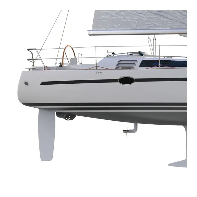 SLEIPNER Sxp35 PRO  baug / hekk propell utenpåliggende pod 12V proporsjonal 