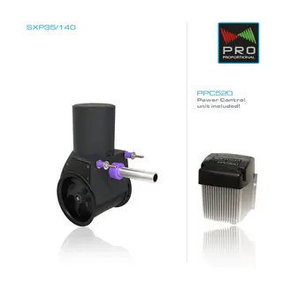 SLEIPNER SXP35 PRO Hekktruster utenp&#229;liggende 12V
