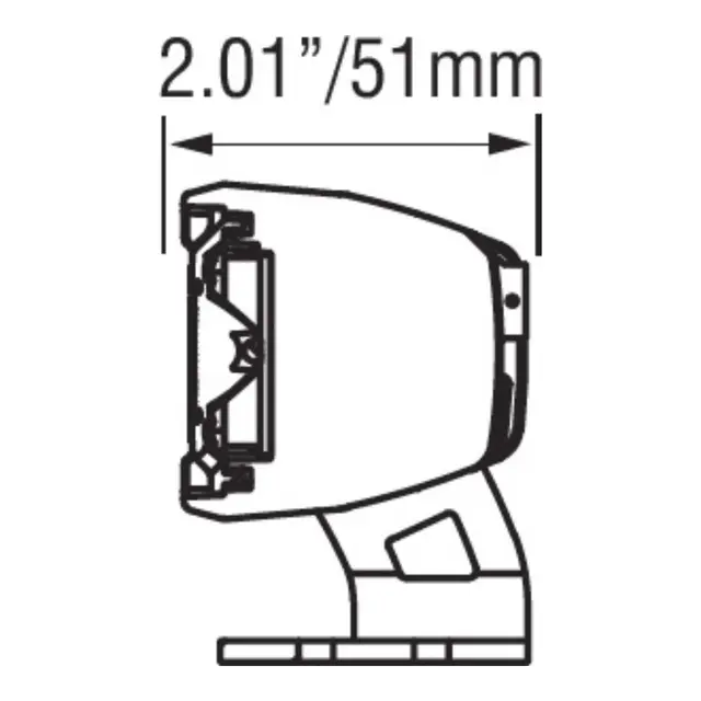 VISION X Dekkslys VL-Series LED 21W - sort - 9-32V 
