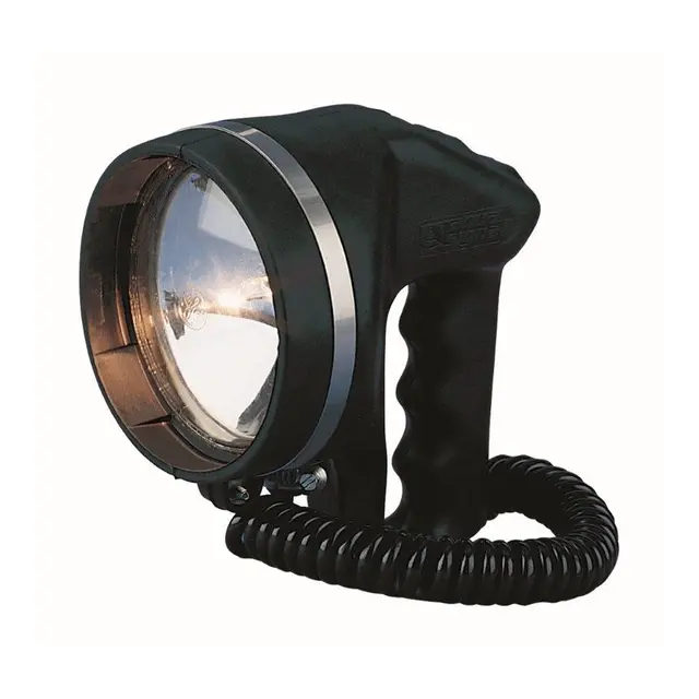 AQUA SIGNAL Søkelys Bremen 24V/50W Sort Vanntett: IP68 