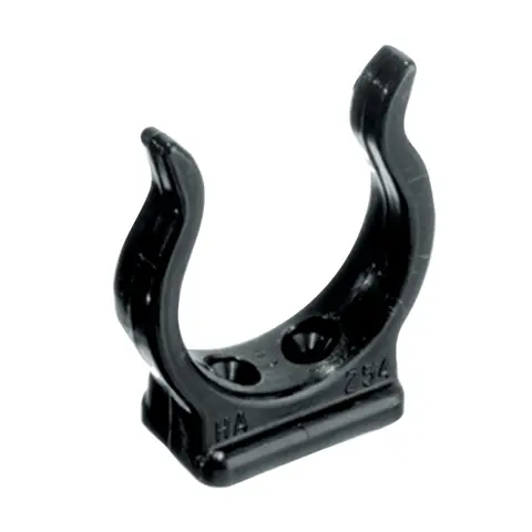 Festeklips 25 mm for b&#229;tshake Sort