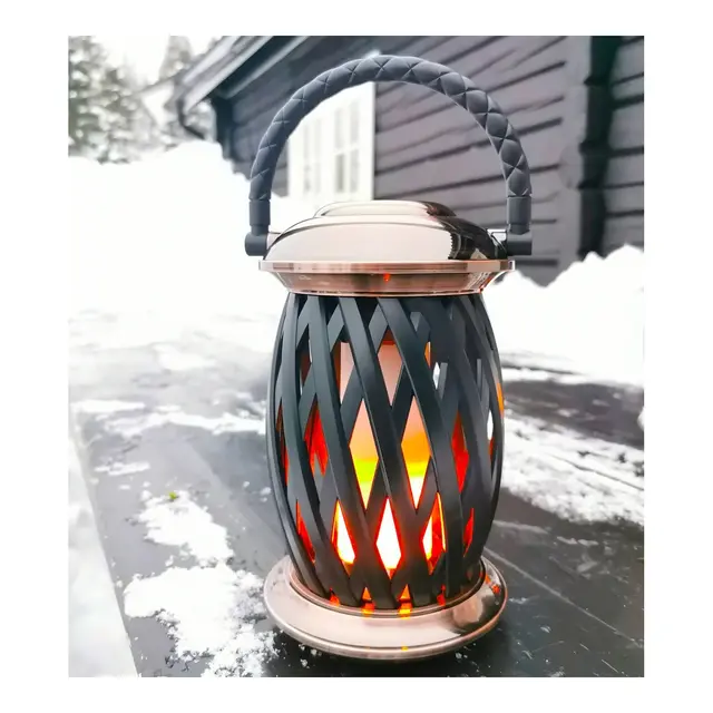 HOMELINE Flammelampe LED Ignis Kobber 