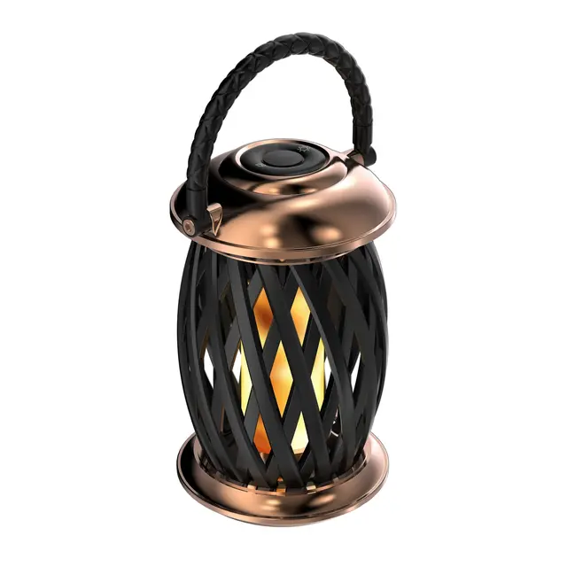 HOMELINE Flammelampe LED Ignis Kobber 