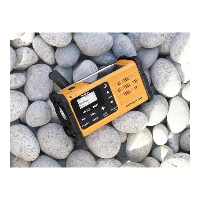 SANGEAN Survivor DAB+ Radio - MMR88 Perfekt i alle situasjoner 
