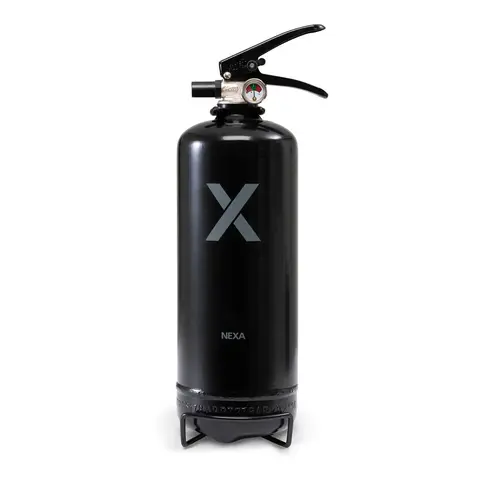 NEXUS Brannslukker -apparat svart Nexa 2 kg PD2