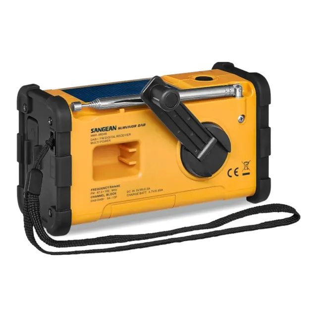 SANGEAN Survivor DAB+ Radio - MMR88 Perfekt i alle situasjoner 