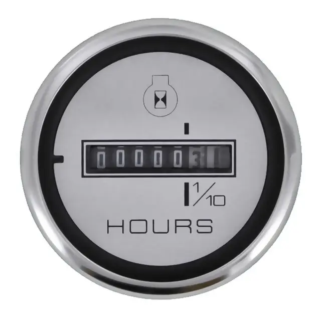 VEETHREE Timeteller Ø2" - Argent 
