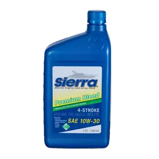 SIERRA Outboard Engine Oil, 10W-30 Leveres i 1 liters kanne
