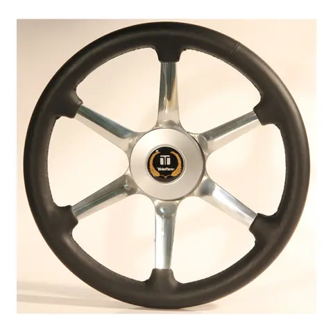 OBA Ratt Sort/Crom 6-eker (MERCURY) &#216;34,0 cm - u/hub