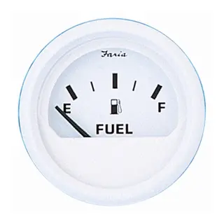 FARIA Tankm&#229;ler Vann (EU std.) &#216;2&quot; - Hvit - 10-180 Ohm(EU)