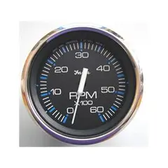 FARIA Turteller + Time Diesel 0-4000rpm Ø3" - Sort bl.ring - f. mek.uttak/dynamo 