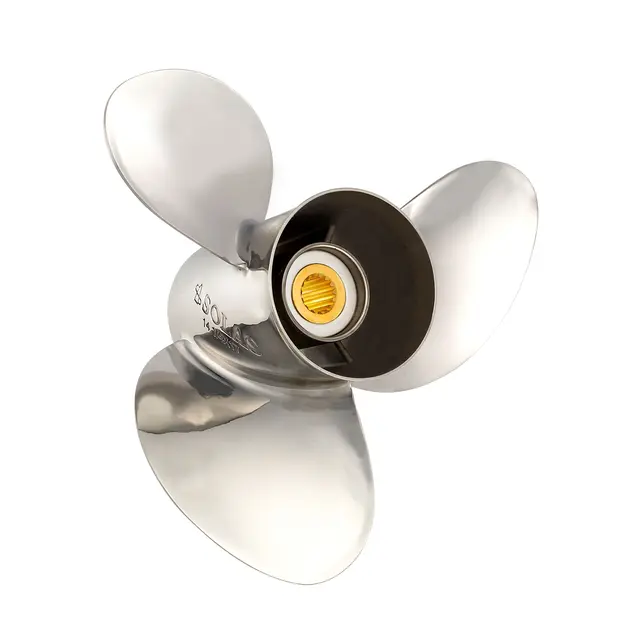 SOLAS New Saturn 3 - 14 x 19 (M/MCr, L) Propell (Stål) - 3 blader - Venstre 