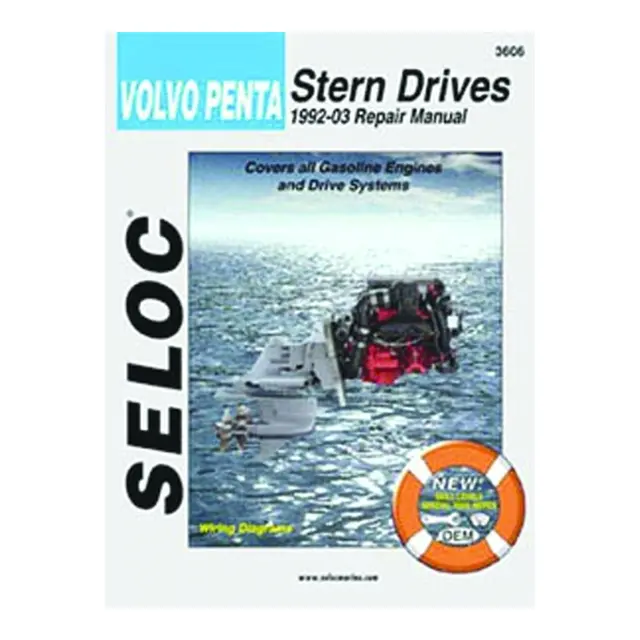SELOC Motorhåndbok - Volvo/Penta inboard Mod: 1992-02 (se tabell) 