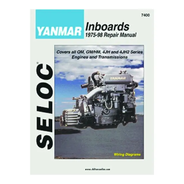 SELOC Motorhåndbok - Yanmar inboard Mod: 1975-98 (se tabell) 