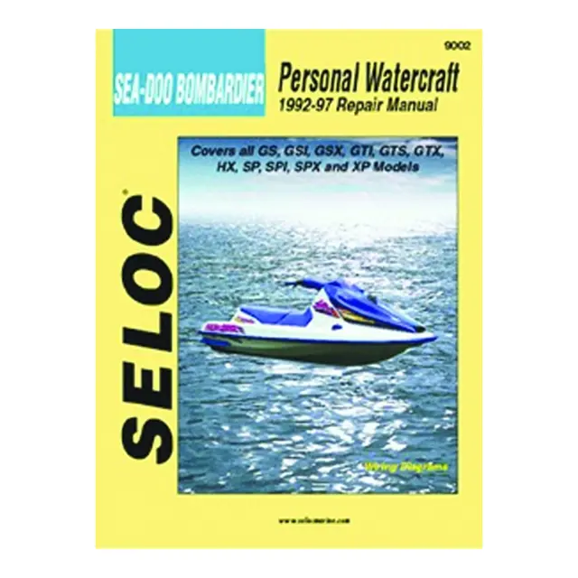 SELOC Rep.håndbok - Sea-Doo/Bombardier Mod: 1992-97 (se tabell) 