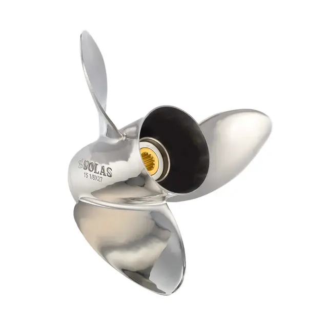SOLAS Scorpion - 15,1 x 23 (OMC, R) Propell (Stål) - 3 bl. - m/HUB - Høyre 
