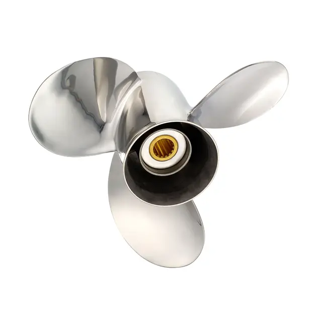 SOLAS Titan 3 - 13,8 x 15 (SU, R) Propell (Stål) - 3 bl. - m/HUB - Høyre 