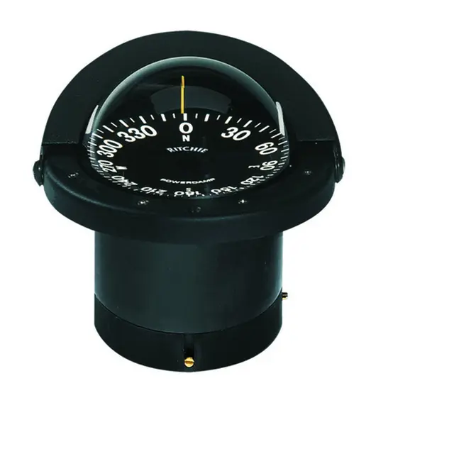 RITCHIE Innfellbart kompass FN201 Sort - Rose: 114mm 