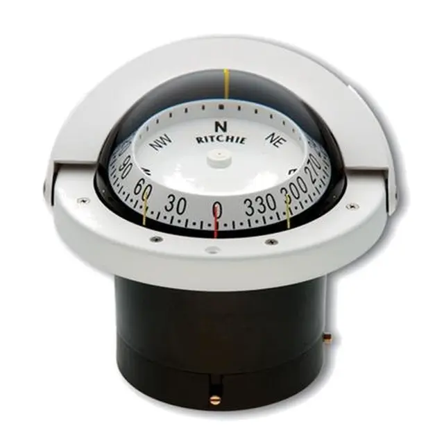 RITCHIE Nedfellbart kompass FN203 Hvit - Rose: 114mm 