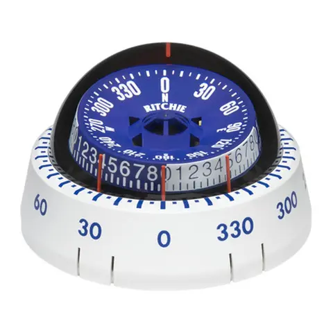 RITCHIE "Taktikk" kompass X-P98W Hvit - Rose: 76mm 