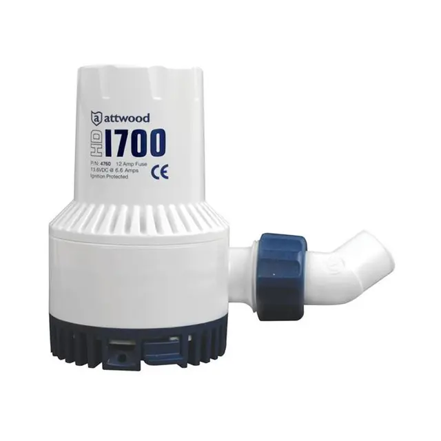 ATTWOOD Lensepumpe HD1700 12V - 1700 GPH - Heavy Duty (HD) 