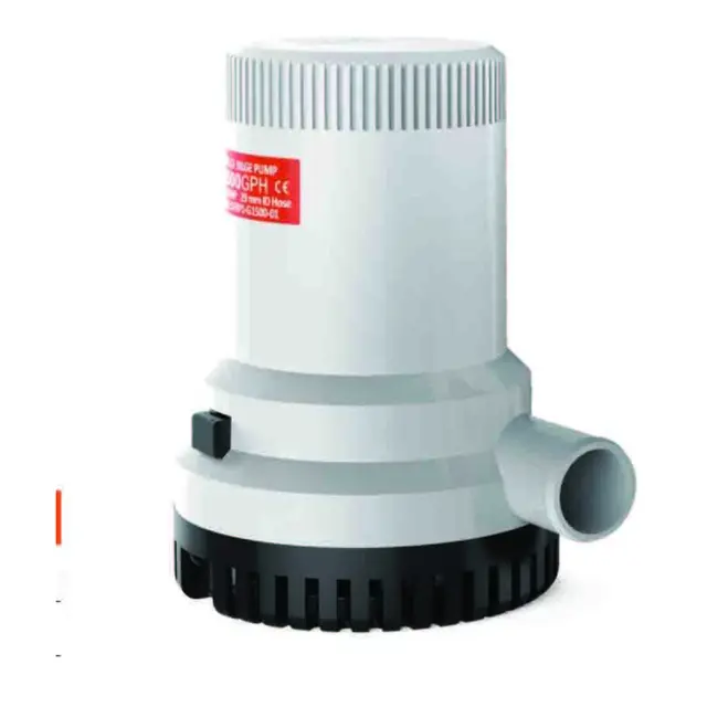 SEAFLO lensepumpe 12V 2000GPH 7560 liter i timen 