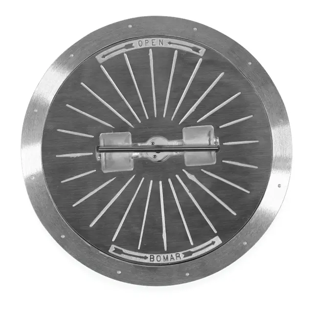 BOMAR Dørkluke, Alu Ø24" (utv. 770mm) # 424 - til yrkesbåt - Lloyd godkjent 