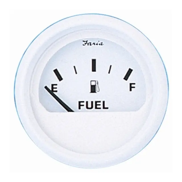 FARIA Tankmåler Drivstoff (EU std.) Ø2" - Hvit - 10-180 Ohm(EU) 