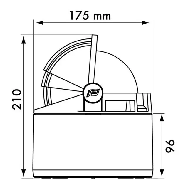 PLASTIMO Compass Plastimo Olympic 135 hvit svart flat rose 
