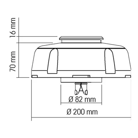PLASTIMO Cool'n Dry uten hette (75mm) Cool´n Dry utan huv (75mm) 