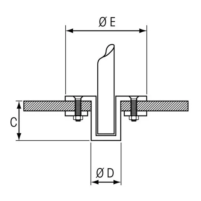 PLASTIMO Daviter, avtagbare - 160 kg. Leveres i par. 