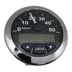 VEETHREE Matrix Speedometer, 50 knop analog/elektronisk- LCD disp - NMEA2000