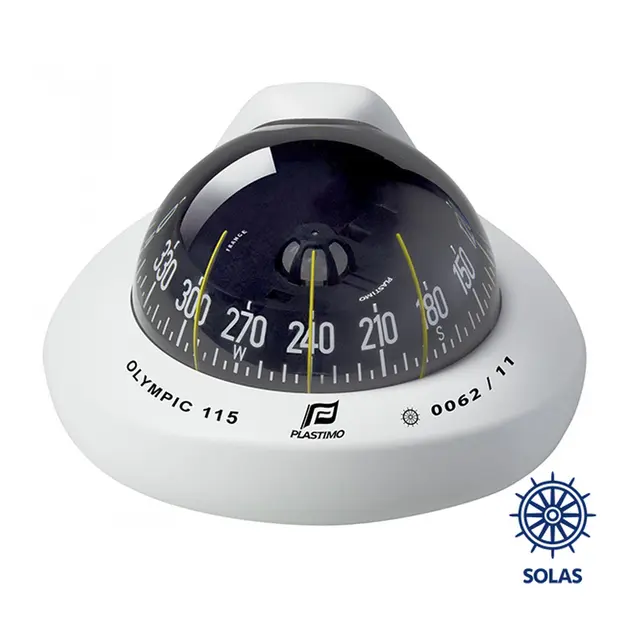 PLASTIMO Compass Plastimo Olympic 115 hvit svart konisk rose 