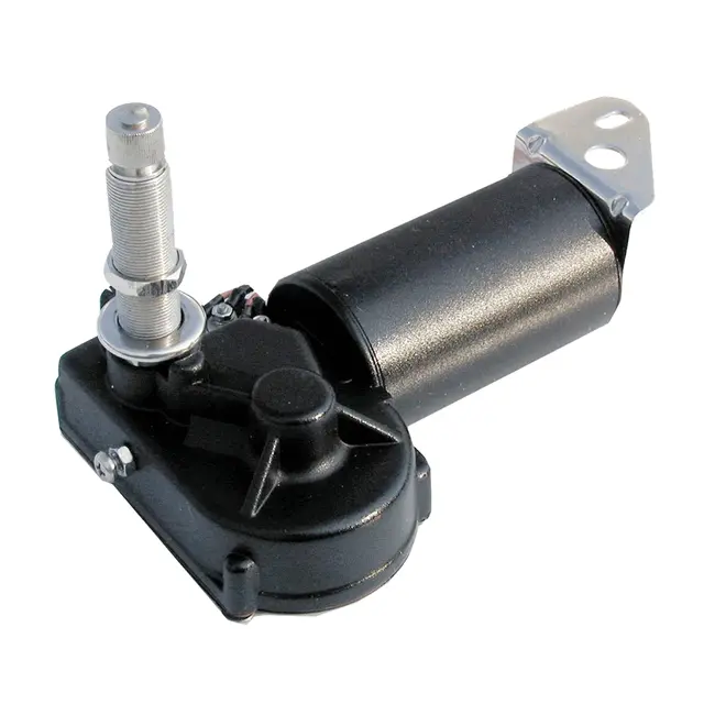 ONGARO HD Viskermotor, svart, 12V Pussermotor HD. 1,5'' aksling 