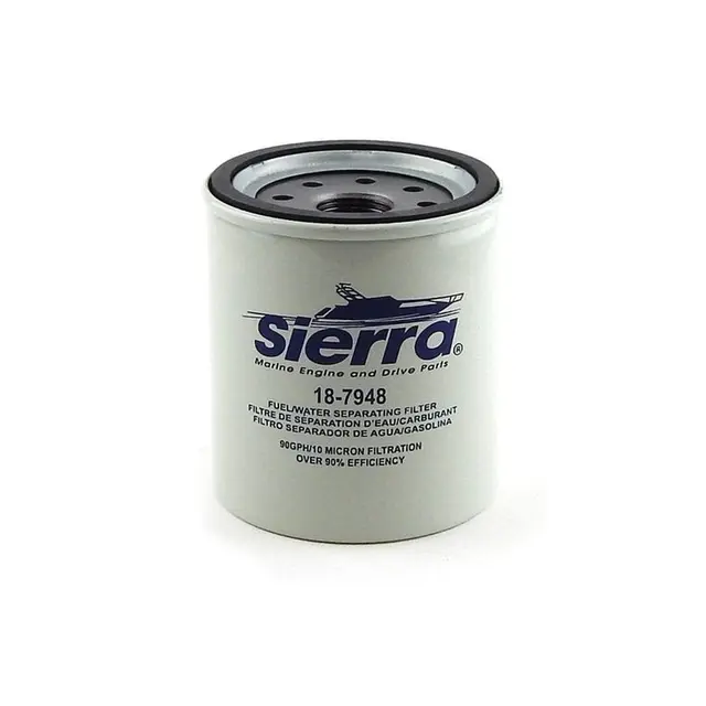 SIERRA 10 Micron bensinfilter 10 Micron filter til bolle 