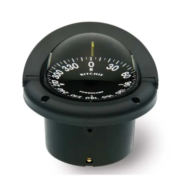 RITCHIE Nedfellbart kompass HF742 Sort - Rose: 95mm 