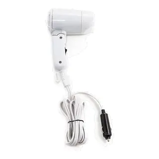TREM H&#229;rf&#248;ner / Defroster for rute 12V Hvit - 2m kabel - 180W