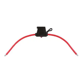 TREM Vanntett sikringsholder ATC (Alarm) 1 sikring - IP66 - m/ LED intaktvarsling