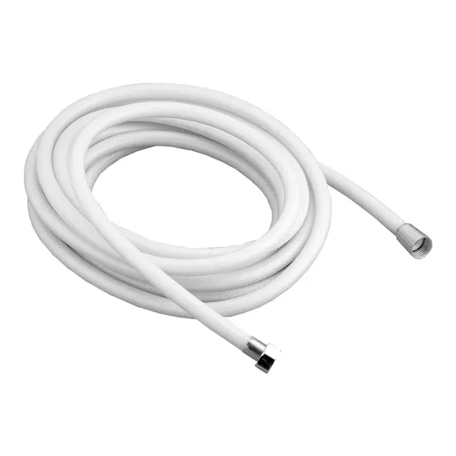 TREM PVC dusjslange 1/2" gjenge feste - 6 meter 