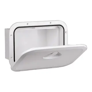 Hanskerom 270 x 375 mm Oppbevaringsboks/hanskerom med lokk